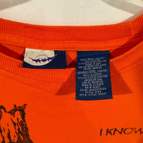 Halloween Vintage Tee 3XL I know Jack Pumpkin Jack o lantern - Picture 3 of 4